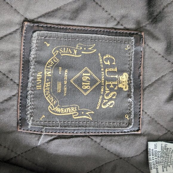 Guess khaki jacket, youth size 16/18 - Picture 5 of 5